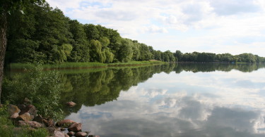 Der Arendsee in der Altmark (Sachsen-Anhalt).