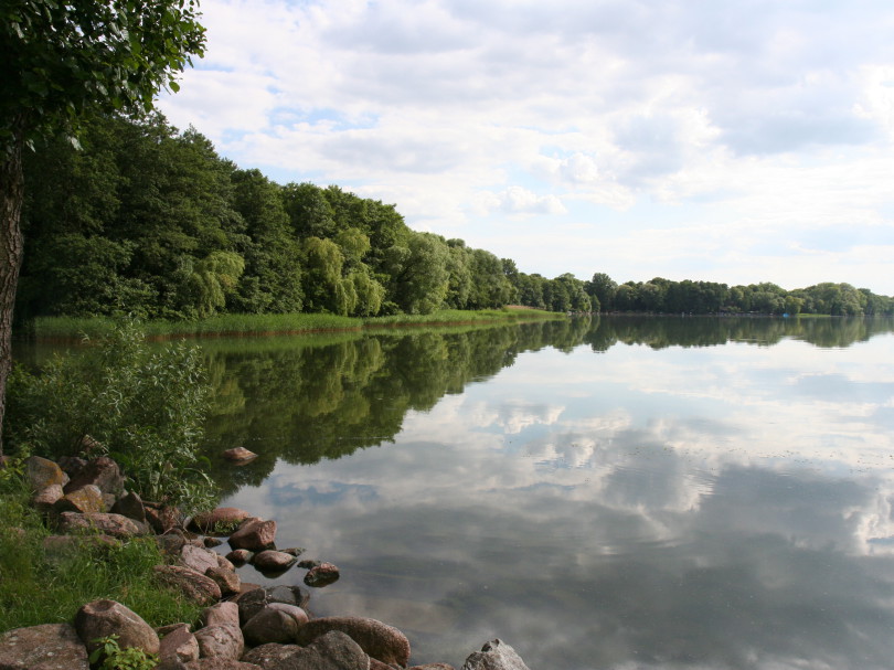 Der Arendsee in der Altmark (Sachsen-Anhalt).