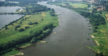 Luftbild Elbe