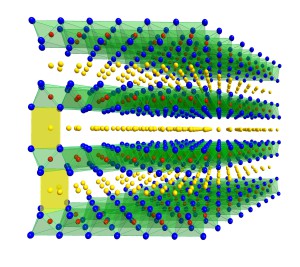 Zellen-Aufbau: Schematische Struktur der hergestellten Schichtoxide.