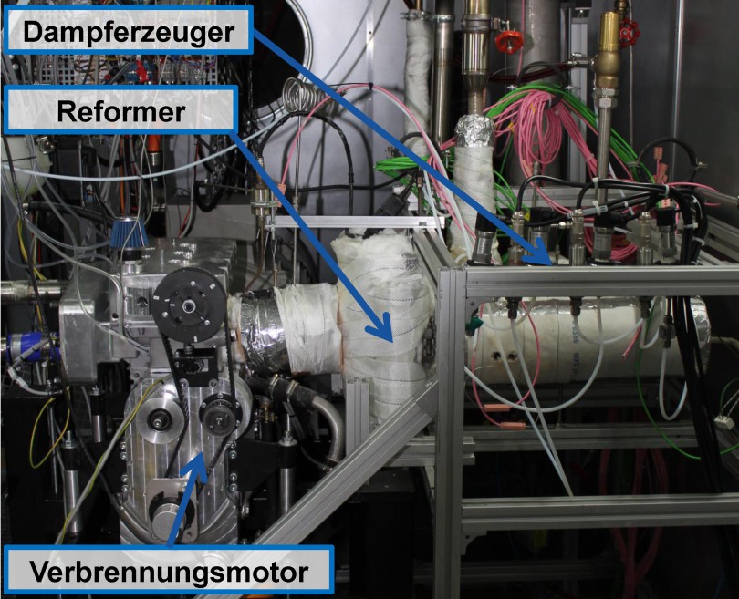 Reformgasmotor