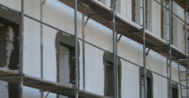 Sanierung einer Fassade
