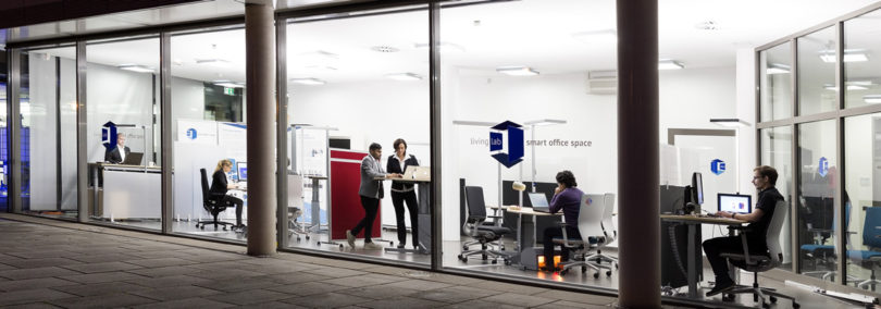 Das Living Lab smart office space