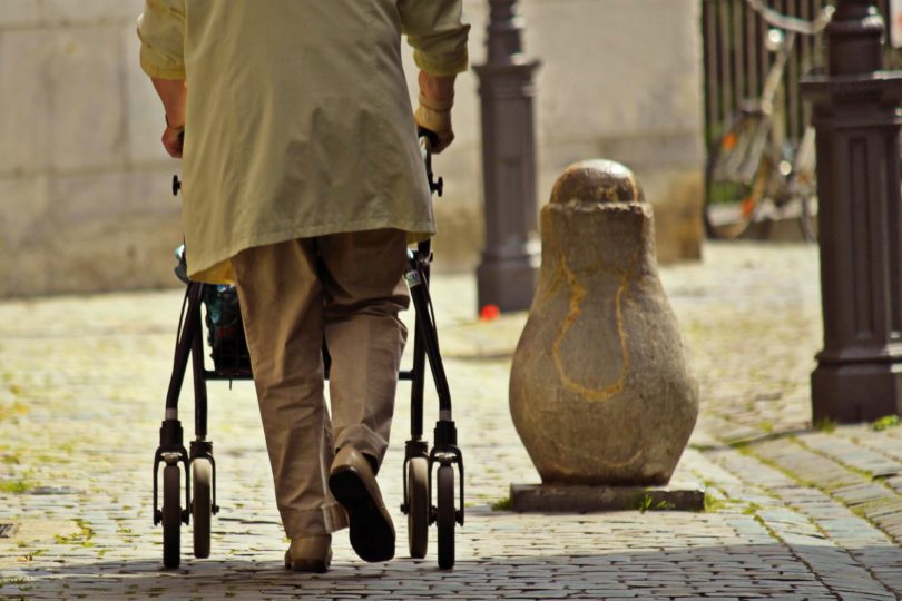 Trotz eingeschränkter Mobilität gut zu Fuß