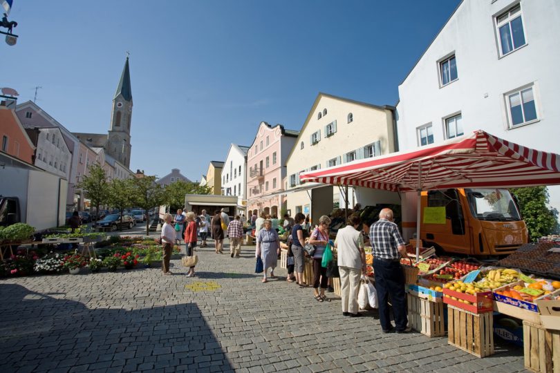 Zentren von Klein- und Mittelstädten