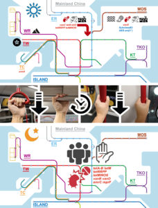 U-Bahn-Netz Honkongs