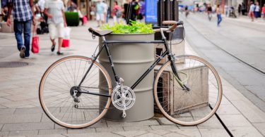 Städtischer Radverkehr