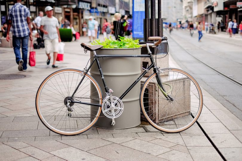 Städtischer Radverkehr