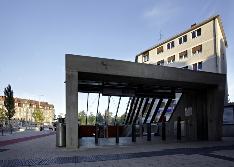 U-Bahnstation in Nürnberg