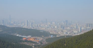 Stadt und Umland in China