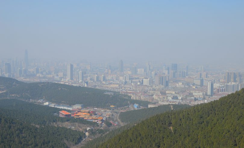 Stadt und Umland in China