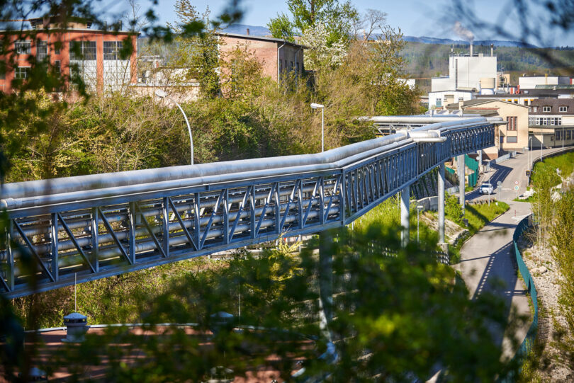 Gewerbegebiet von Rheinfelden