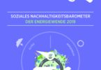 Soziales Nachhaltigkeitsbarometer der Energiewende 2019