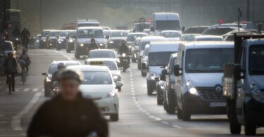 Feinstaub aus dem Straßenverkehr