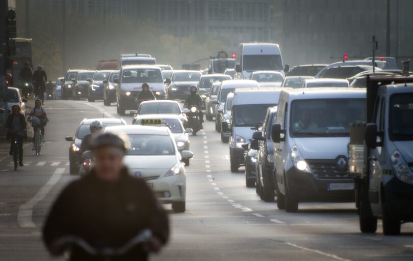 Feinstaub aus dem Straßenverkehr