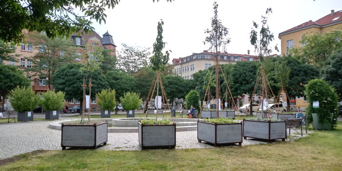 Anpassung an Hitze im Stadtraum