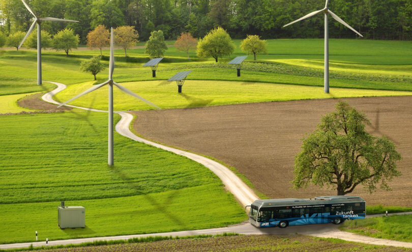 Grüner Wasserstoff: Oberfläche eins Katalysators im Blick