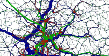 Mathematisches Modell von Verkehrsströmen